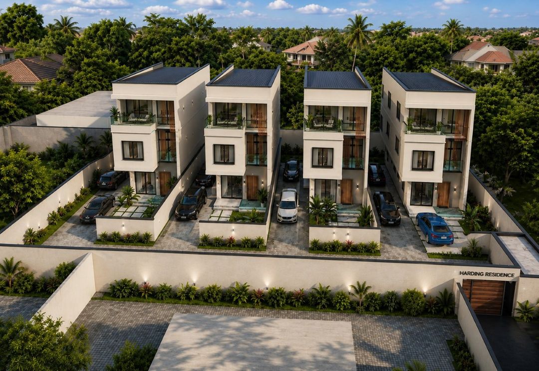 Harding Residence is a real estate development in Tema Comm. 25, Ghana.